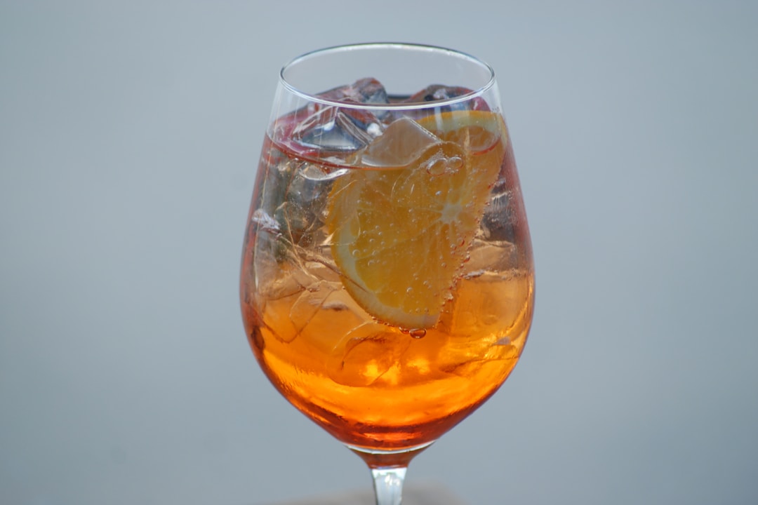 Gin bar with dried citrus garnishes